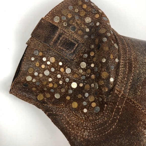 Diba True "Flying Solo" Studded Distressed Boots - Picture 4 of 11